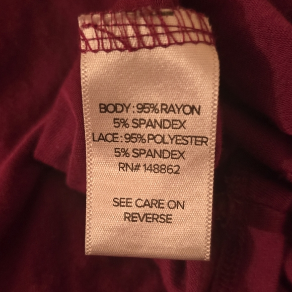 Torrid Super Soft Hooded Lace Hooded Knit Cardigan Burgundy Size 0 - Picture 4 of 5